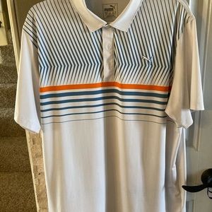 Mens Puma golf shirt- L